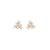 Twist of Luxe Diamond Stud Earrings 18 KT / Yellow Gold