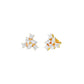Twist of Luxe Diamond Stud Earrings 18 KT / Yellow Gold