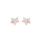 Cosmo Glow Diamond Stud Earrings 18 KT / Rose Gold
