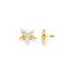 Cosmo Glow Diamond Stud Earrings 18 KT / Yellow Gold