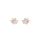 City-Ready Blossom Diamond Stud Earrings 18 KT / Rose Gold