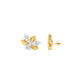 City-Ready Blossom Diamond Stud Earrings 18 KT / Yellow Gold