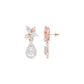 Lily Luminesce Diamond Drop Earrings 18 KT / Rose Gold
