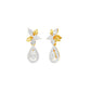 Lily Luminesce Diamond Drop Earrings 18 KT / Yellow Gold