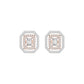Octavia Diamond Earrings 18 KT / Rose Gold