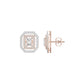 Octavia Diamond Earrings 18 KT / Rose Gold