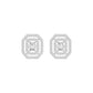 Octavia Diamond Earrings 18 KT / White Gold