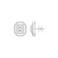 Octavia Diamond Earrings 18 KT / White Gold