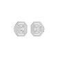 Octavia Diamond Earrings 18 KT / White Gold
