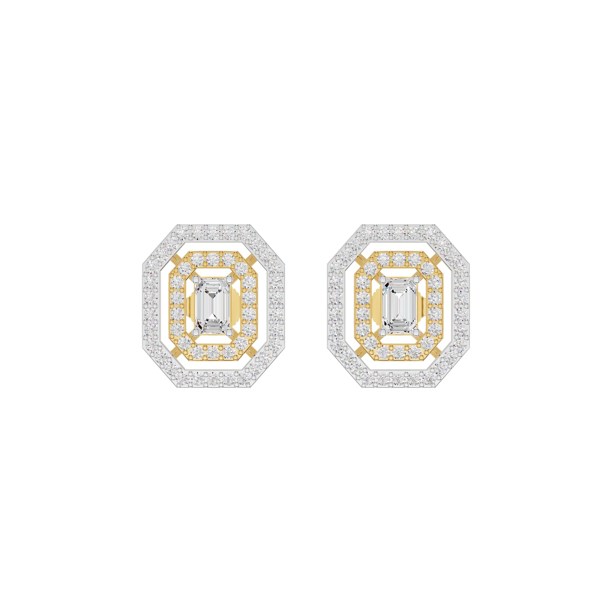 Octavia Diamond Earrings 18 KT / Yellow Gold