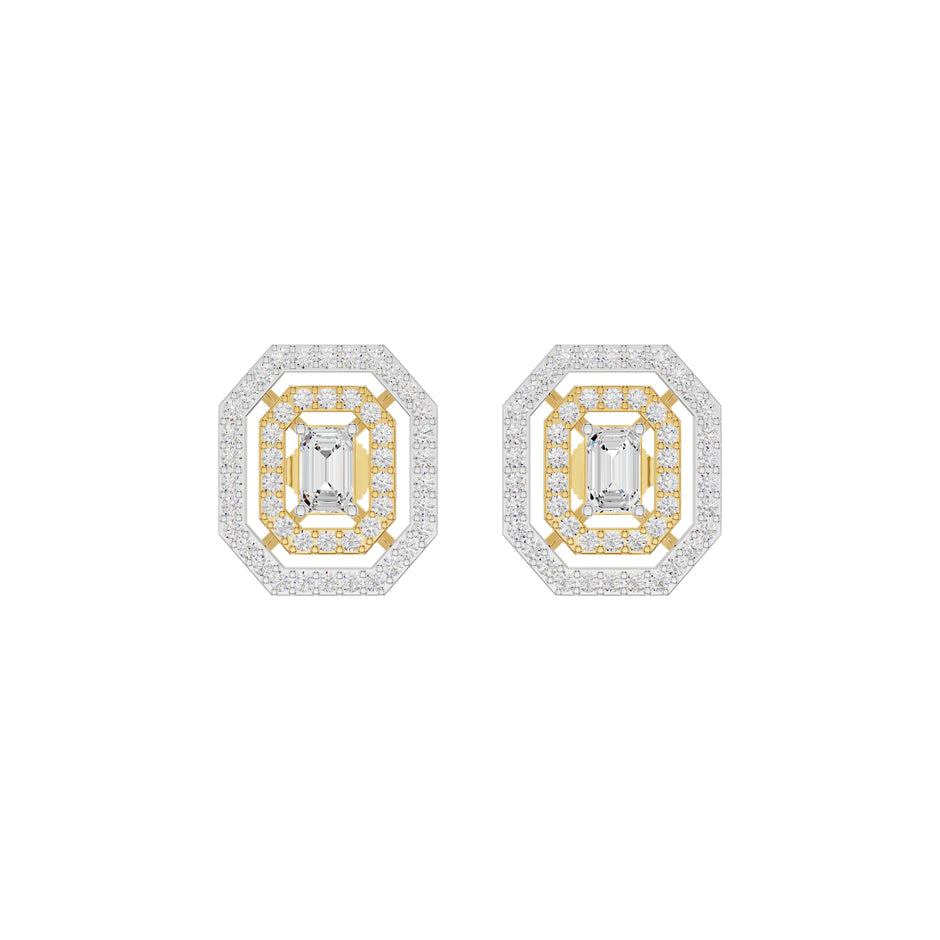 Octavia Diamond Earrings 18 KT / Yellow Gold