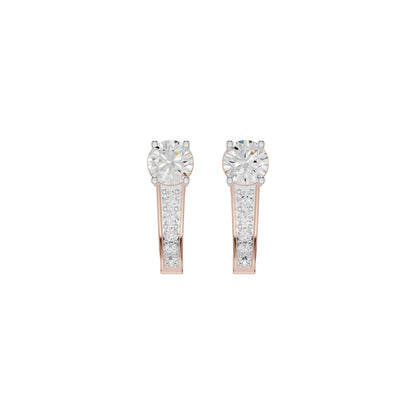 Regal Reflection Diamond Earrings
