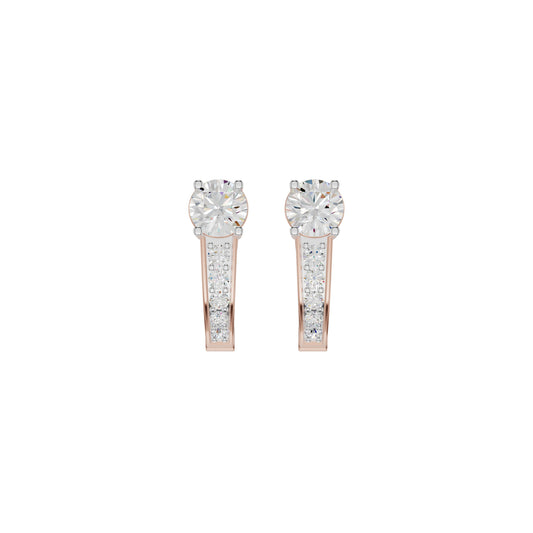 Regal Reflection Diamond Earrings