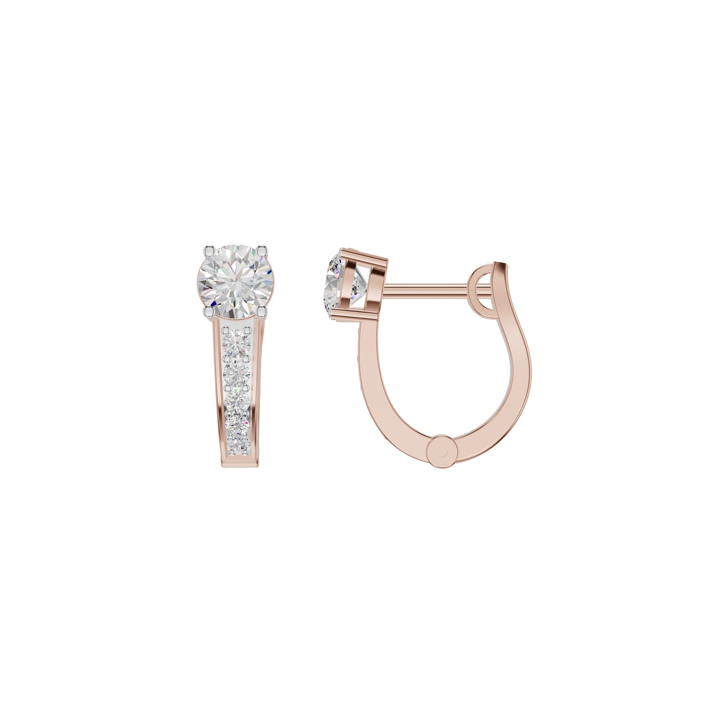 Regal Reflection Diamond Earrings