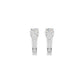 Regal Reflection Diamond Earrings