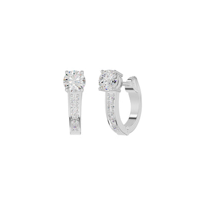 Regal Reflection Diamond Earrings