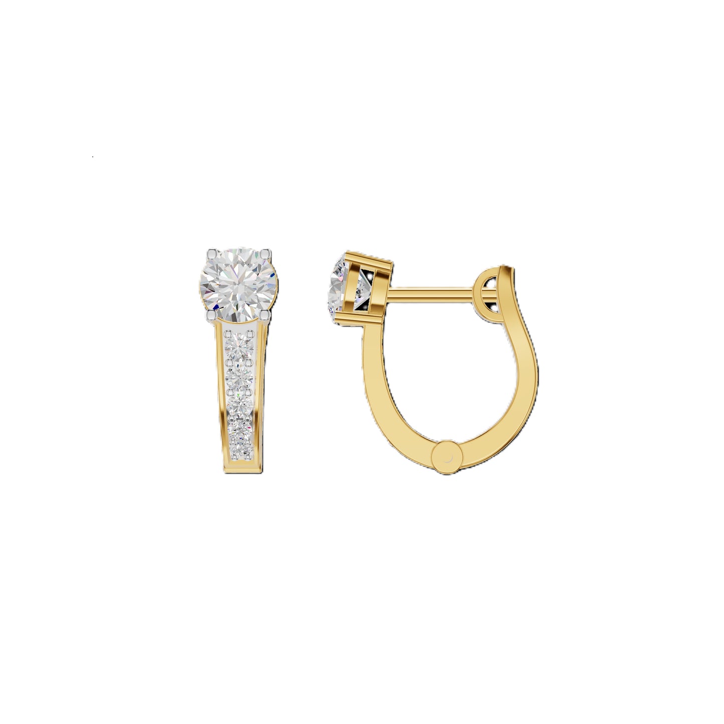 Regal Reflection Diamond Earrings
