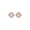 Regal Resplendence Diamond Earrings 18 KT / Rose Gold