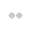 Regal Resplendence Diamond Earrings 18 KT / White Gold