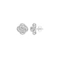 Regal Resplendence Diamond Earrings 18 KT / White Gold