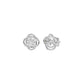 Regal Resplendence Diamond Earrings 18 KT / White Gold