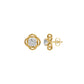 Regal Resplendence Diamond Earrings 18 KT / Yellow Gold