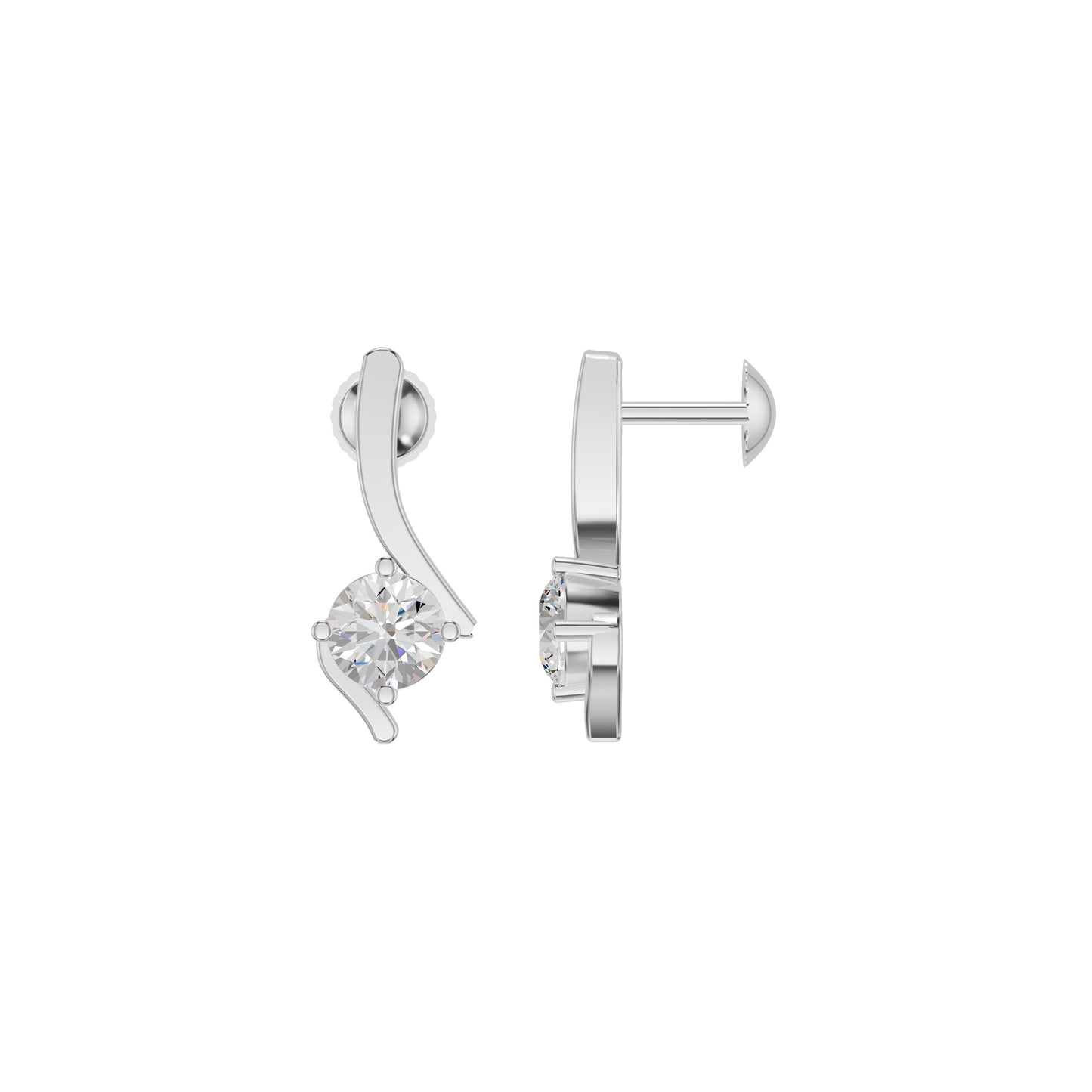 DER001347 18 KT / White Gold