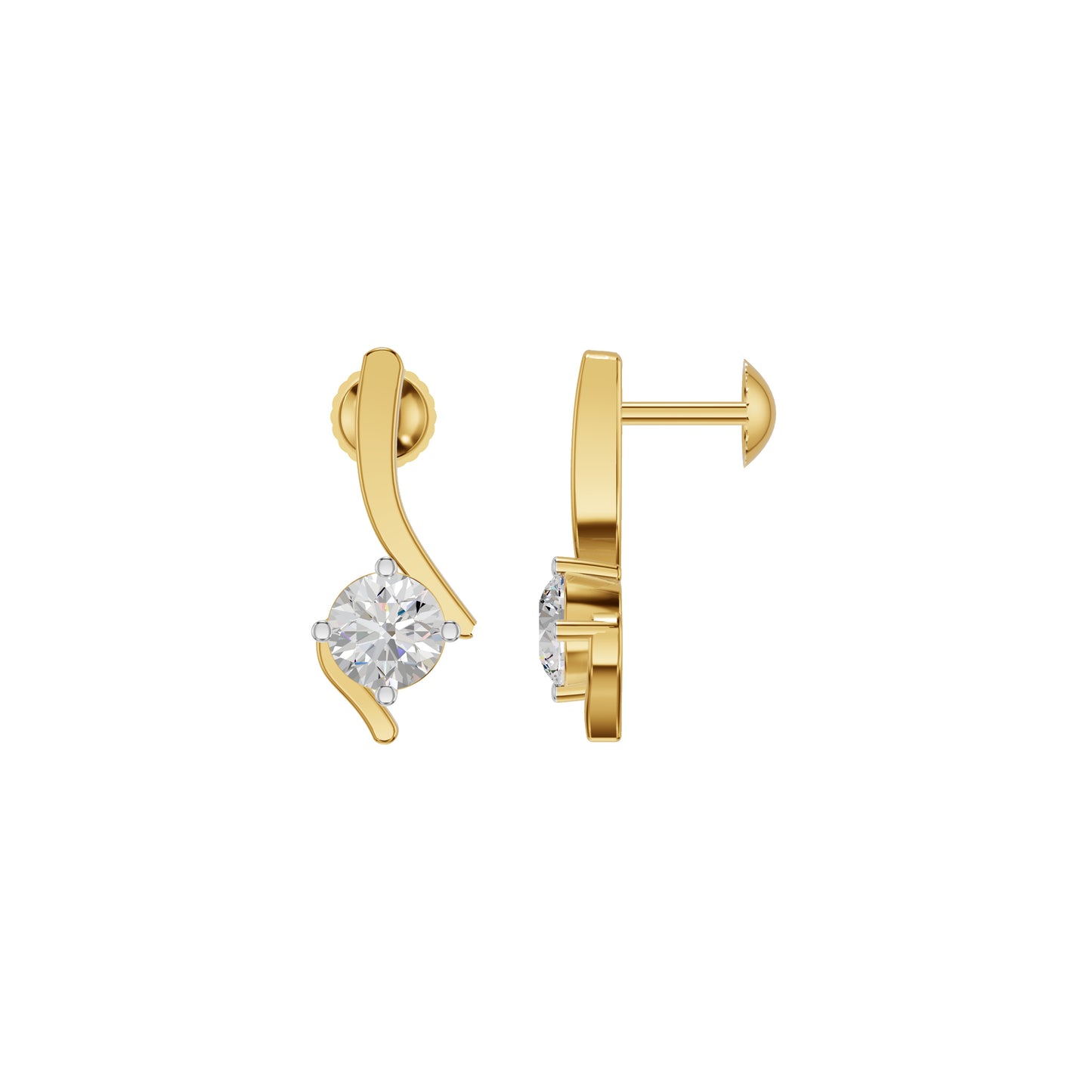 DER001347 18 KT / Yellow Gold