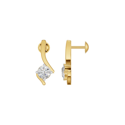 DER001347 18 KT / Yellow Gold