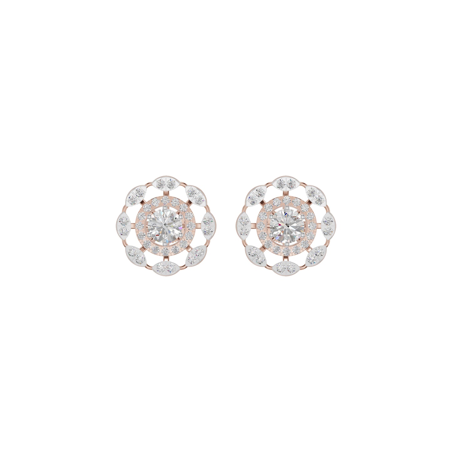 Luxe Lullaby Harmony Earrings 18 KT / Rose Gold