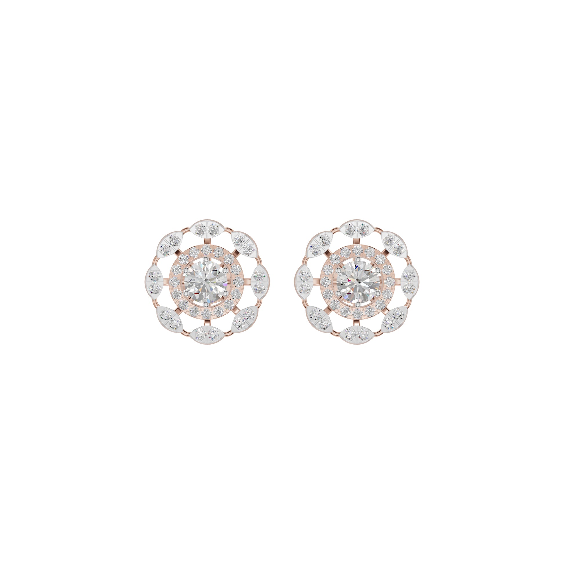 Luxe Lullaby Harmony Earrings 18 KT / Rose Gold