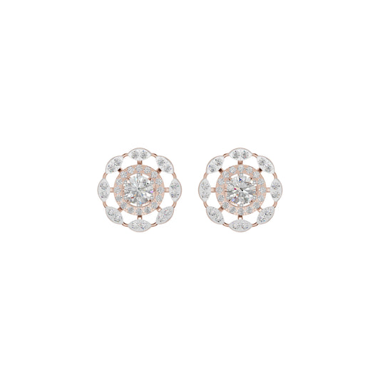 Luxe Lullaby Harmony Earrings 18 KT / Rose Gold