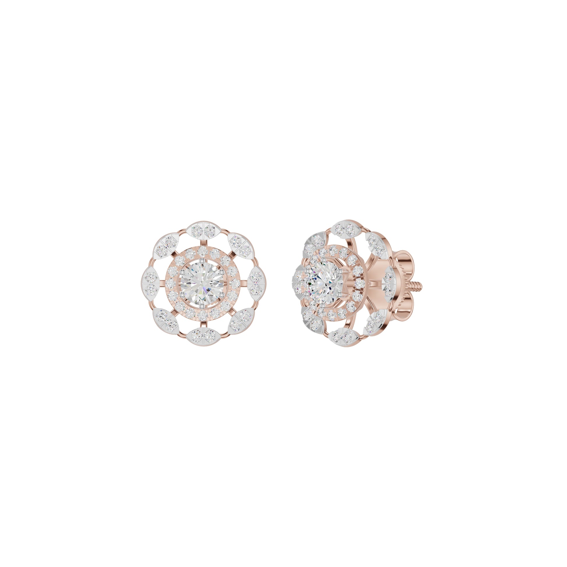 Luxe Lullaby Harmony Earrings 18 KT / Rose Gold