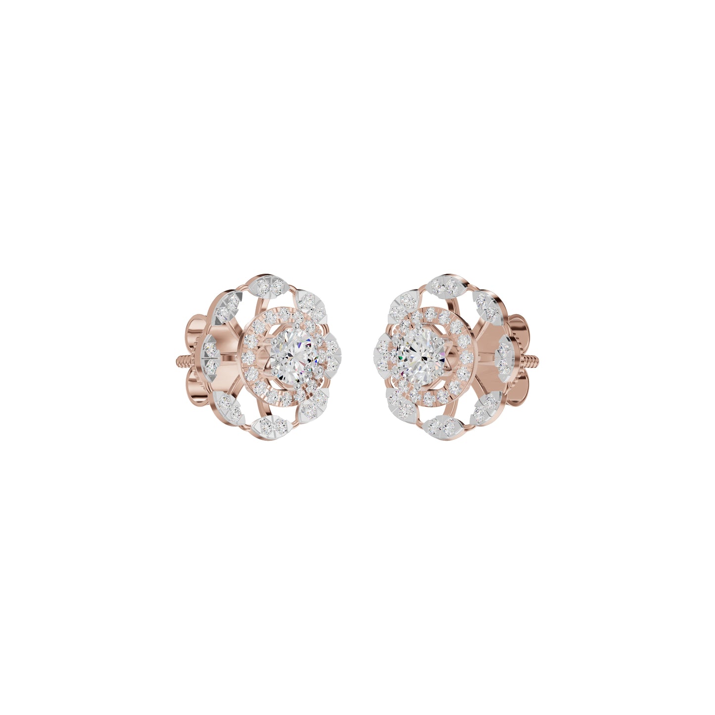 Luxe Lullaby Harmony Earrings 18 KT / Rose Gold