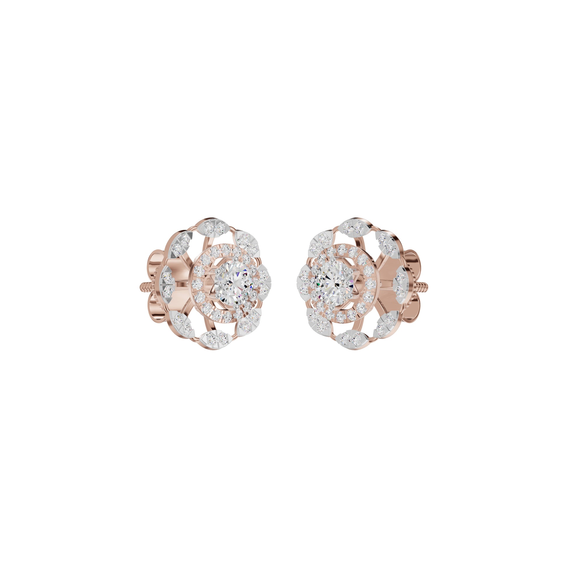Luxe Lullaby Harmony Earrings 18 KT / Rose Gold