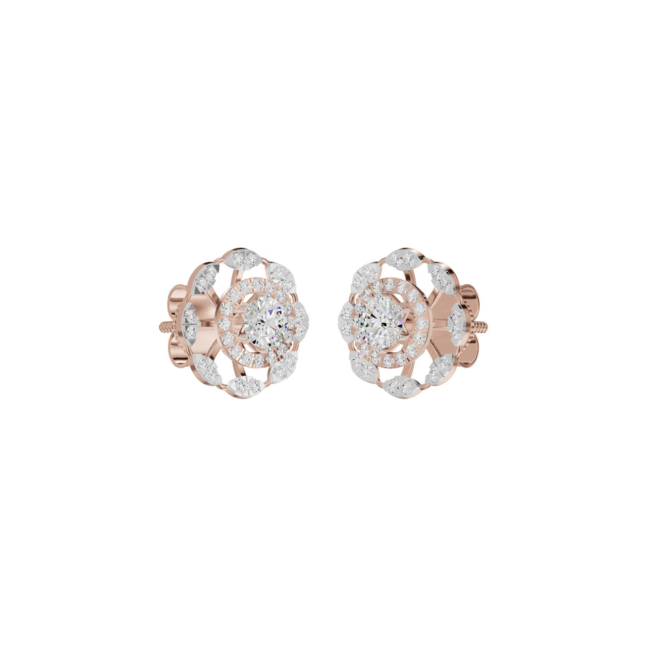 Luxe Lullaby Harmony Earrings 18 KT / Rose Gold