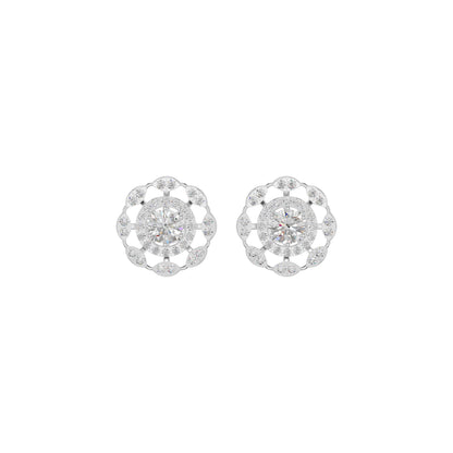 Luxe Lullaby Harmony Earrings 18 KT / White Gold
