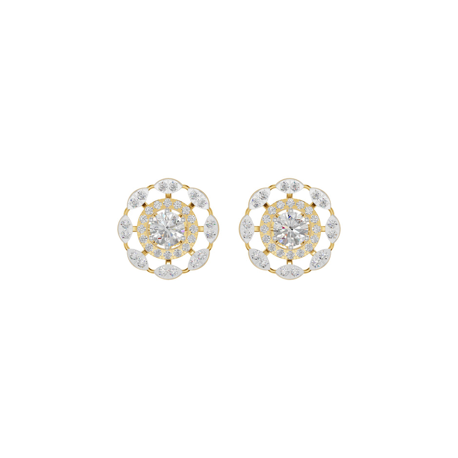 Luxe Lullaby Harmony Earrings 18 KT / Yellow Gold