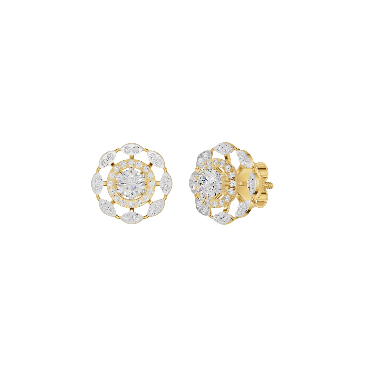 Luxe Lullaby Harmony Earrings 18 KT / Yellow Gold