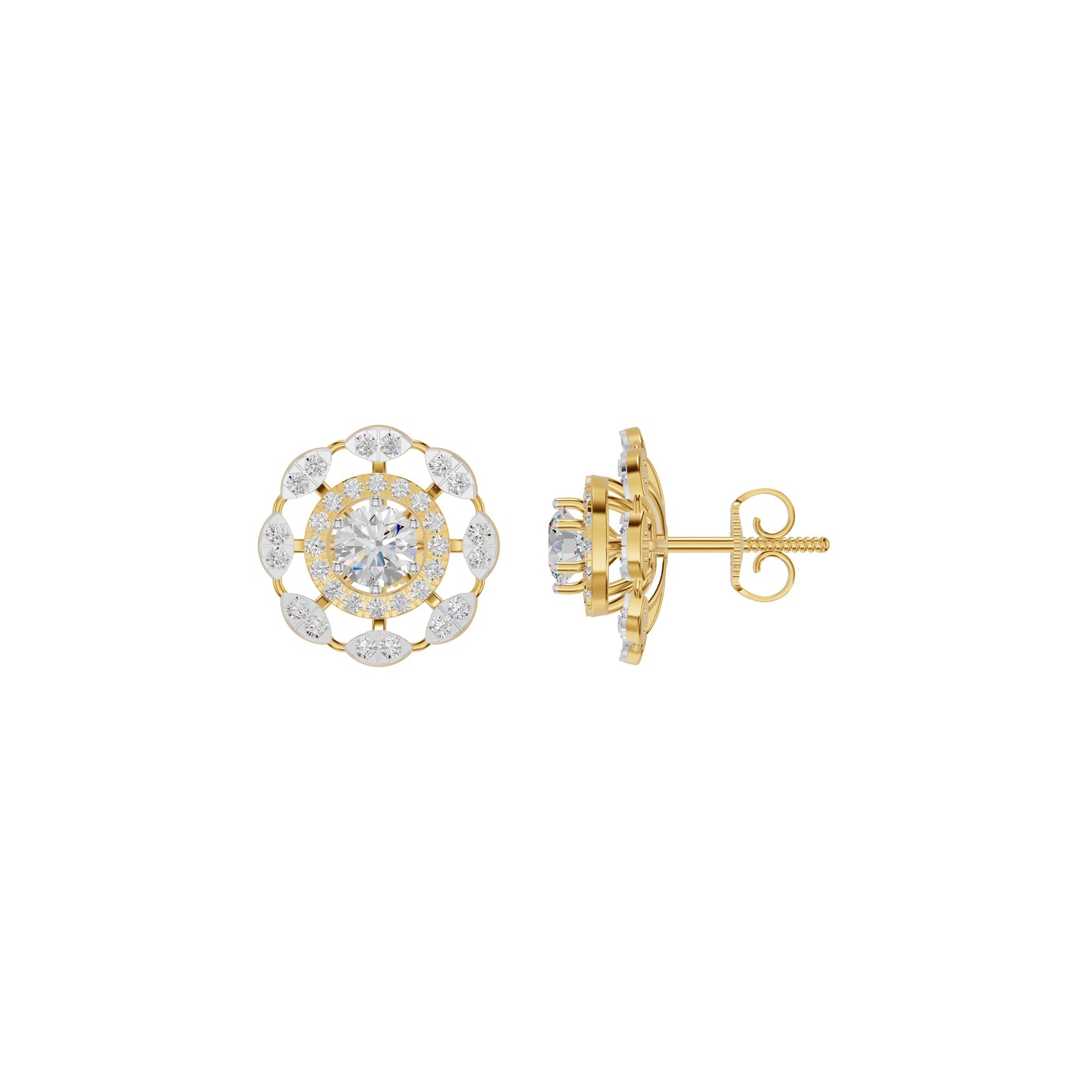 Luxe Lullaby Harmony Earrings 18 KT / Yellow Gold