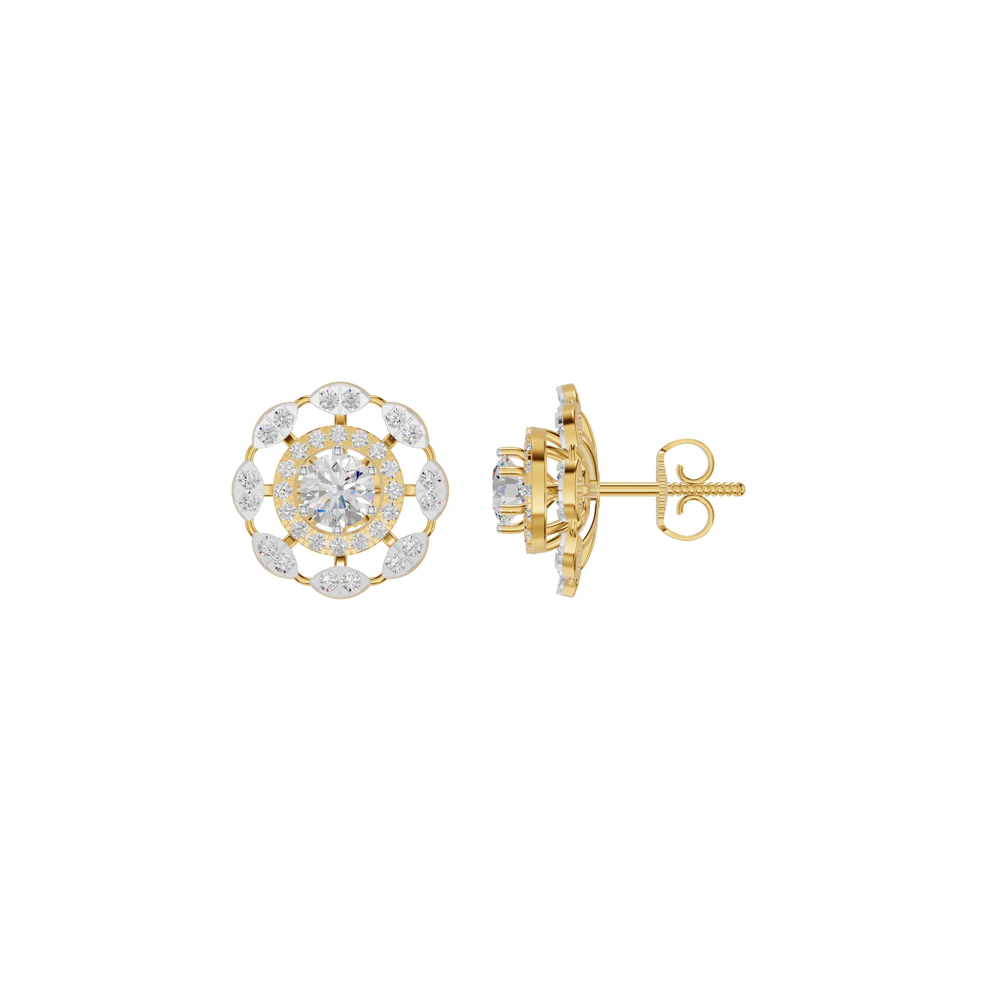 Luxe Lullaby Harmony Earrings 18 KT / Yellow Gold