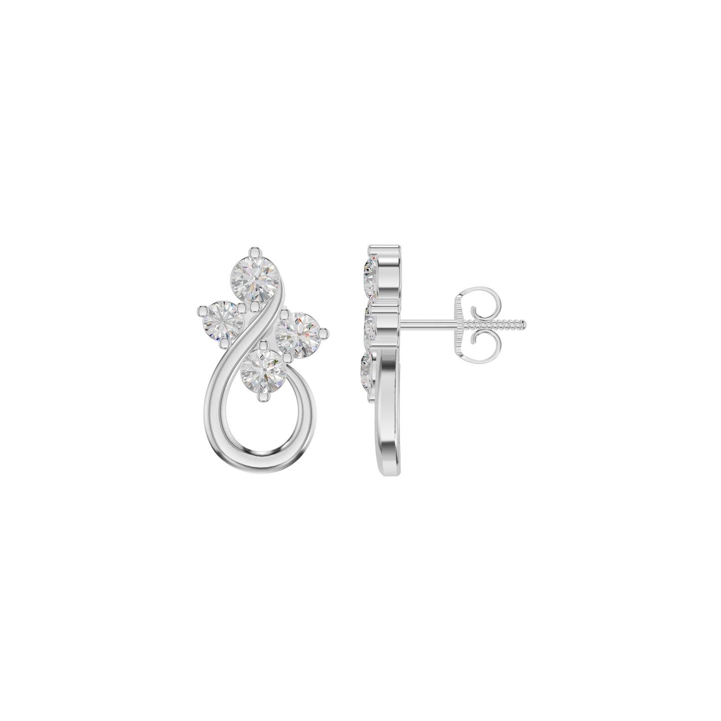 DER001352 18 KT / White Gold