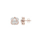 Diamond Dreamland Elegance Earrings 18 KT / Rose Gold