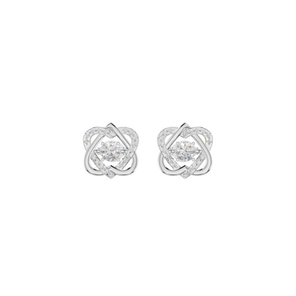 Diamond Dreamland Elegance Earrings 18 KT / White Gold