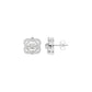 Diamond Dreamland Elegance Earrings 18 KT / White Gold