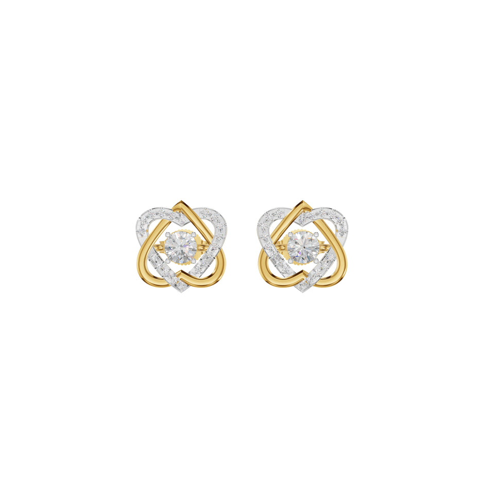 Diamond Dreamland Elegance Earrings 18 KT / Yellow Gold