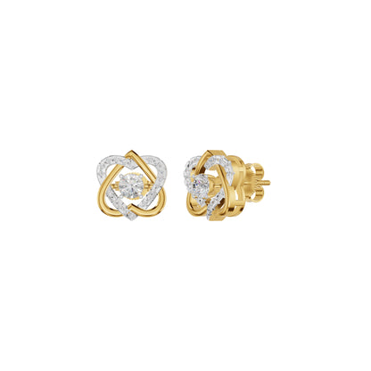 Diamond Dreamland Elegance Earrings 18 KT / Yellow Gold