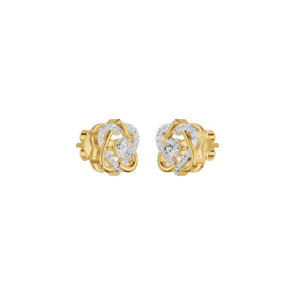 Diamond Dreamland Elegance Earrings 18 KT / Yellow Gold