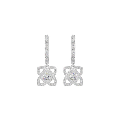 Enchante Elegance Diamond Earrings 18 KT / White Gold