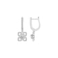 Enchante Elegance Diamond Earrings 18 KT / White Gold